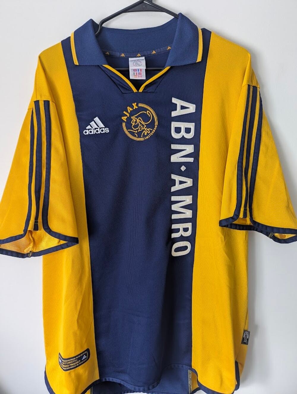 Ajax 2000/01 Away Vintage Jersey Men’s XL Adidas Shirt